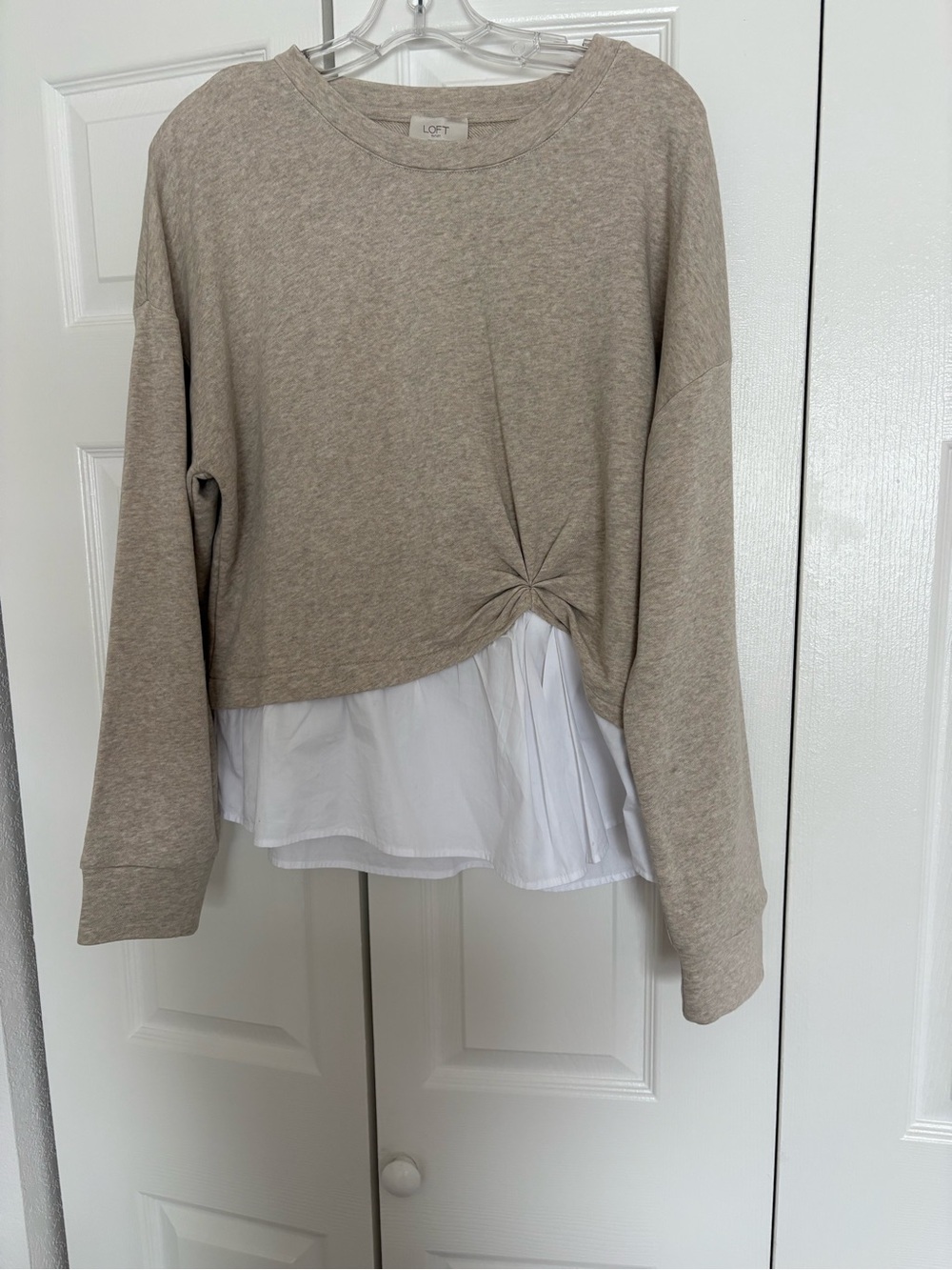 LOFT Long Sleeve Sweatshirt Shirt Combo